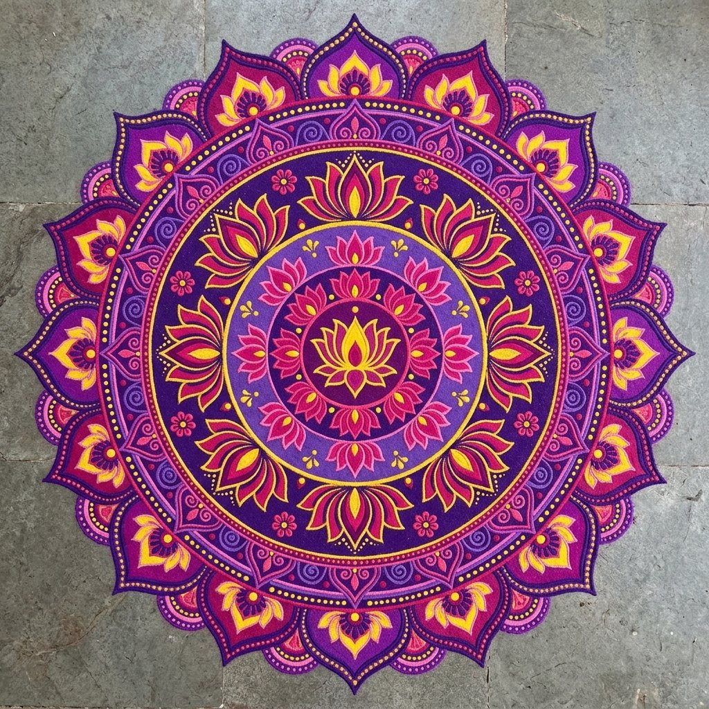 Mandala rangoli